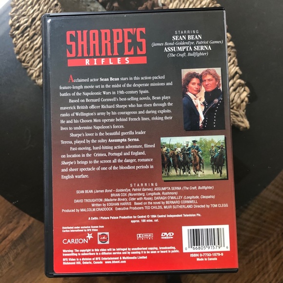 Sharpe’s Rifles DVD - Picture 2 of 2